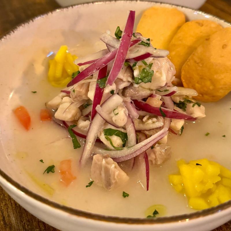 Ensalada de ceviche.. Restaurante la teresita. Nuestros platos Ensalada de ceviche. Restaurante la teresita. Nuestros platos