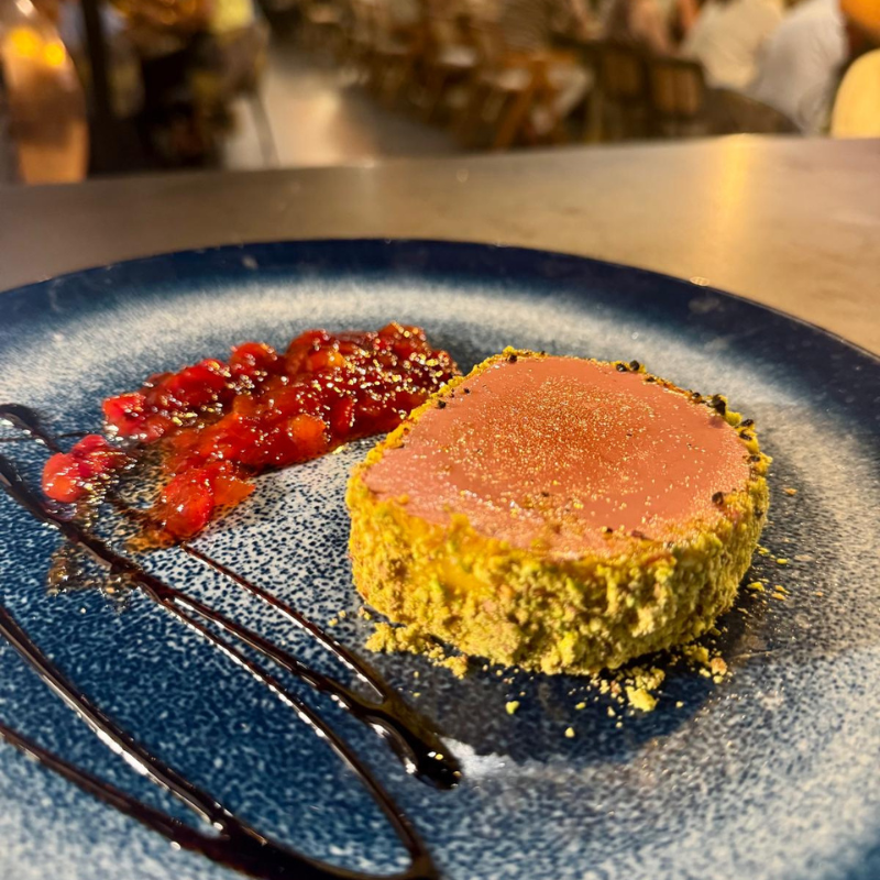 medallón de foie. Restaurante la teresita. Nuestros platos Medallón de foie .Restaurante la teresita. Nuestros platos