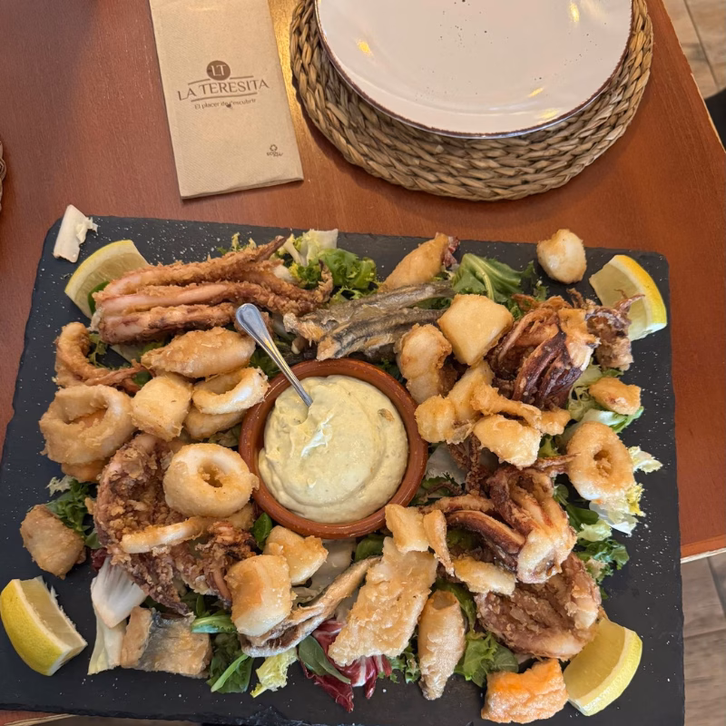 Nuestros platos en Almendralejo; Fritura variada